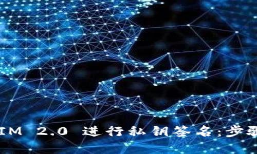 如何使用 TokenIM 2.0 进行私钥签名：步骤详解与实践案例